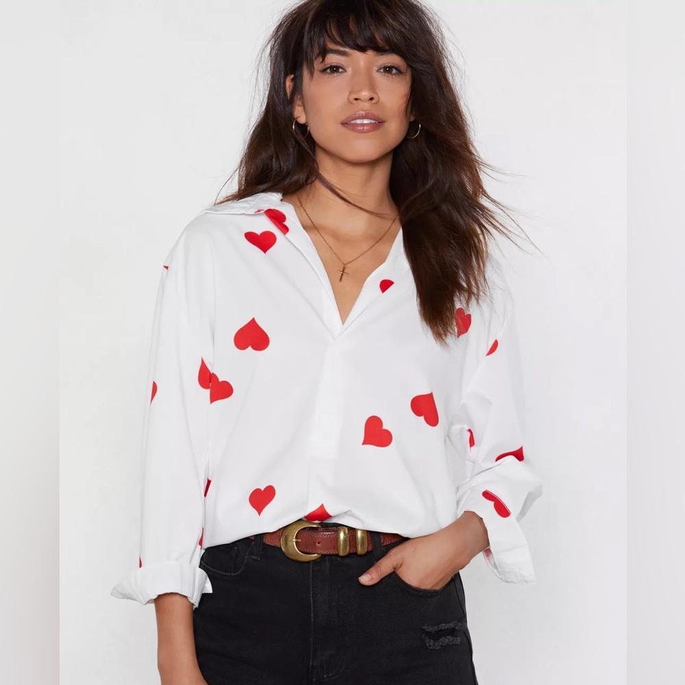 Nasty Gal Love Will Tear Us Apart Shirt